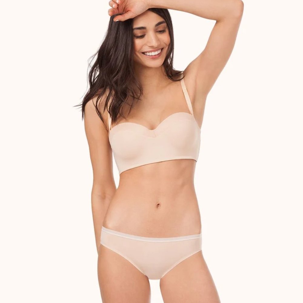 Wear Lively No Wire Strapless Bra 32B